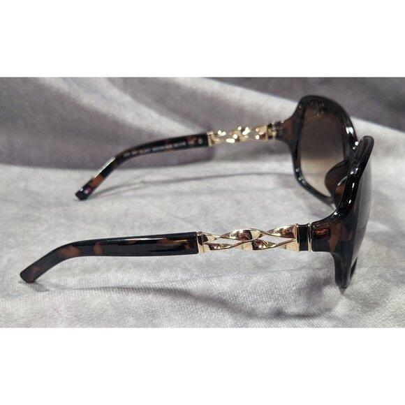 Tommy Hilfiger Preppy Joy WP Tortoise And Gold Twist Sunglesses main image 4